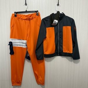 Spirit Naruto Shippuden - Orange and Black Costume for Kids